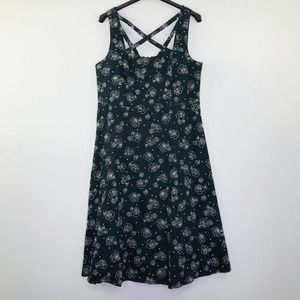 Floral Skull Black Dress From Torrid